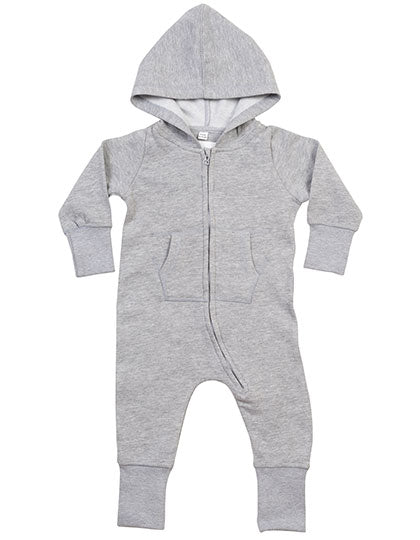 Babybugz – All in Onesie Kinder– Heather Grey Melange – Biologisch Katoen