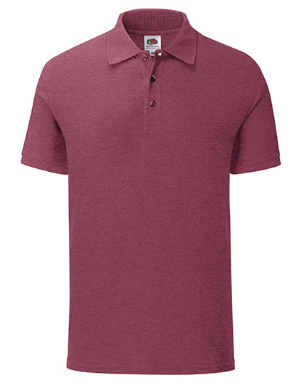 Fruit of the Loom - Iconic Polo - Heather Burgundy