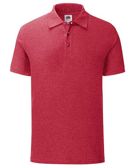 Fruit of the Loom - Iconic Polo - Heather Red