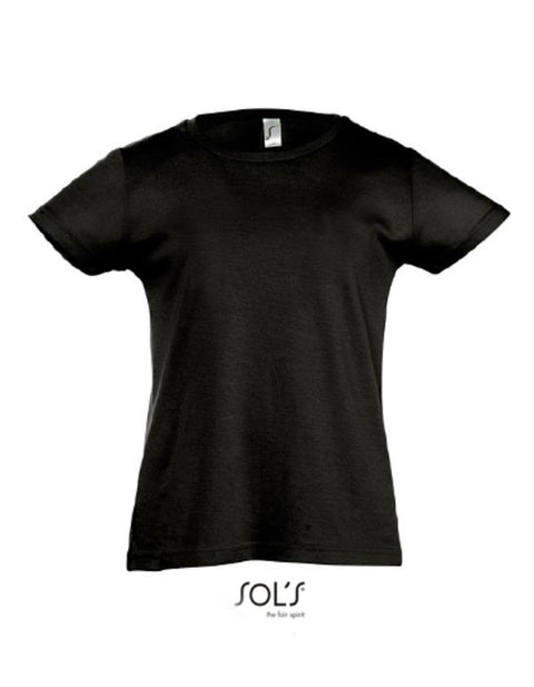 SOL´S - Cherry Meiden T-Shirt - Deep Black