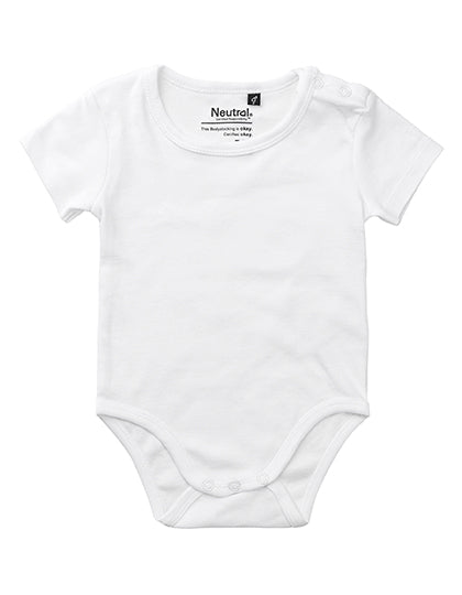 Neutral - Romper Korte Mouwen Baby - White - 100% Biologisch Katoen