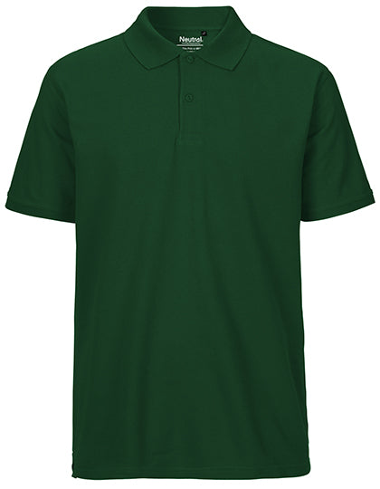 Neutral - Classic Polo - Bottle Green - 100% Biologisch Katoen