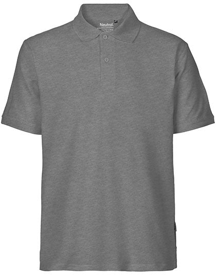 Neutral - Classic Polo - Dark Heather - 100% Biologisch Katoen