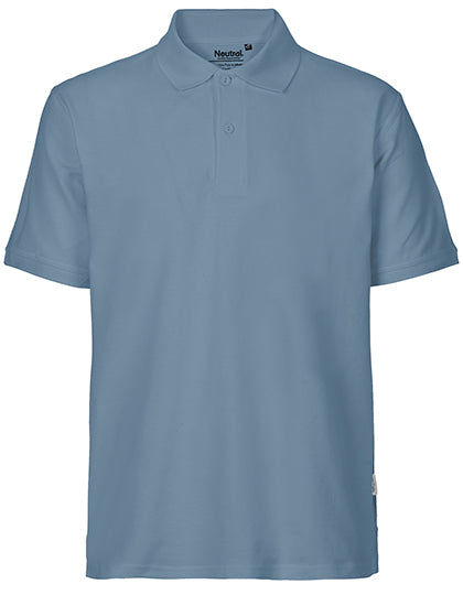 Neutral - Classic Polo - Dusty Indigo - 100% Biologisch Katoen