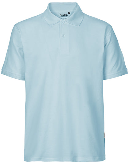 Neutral - Classic Polo - Light Blue - 100% Biologisch Katoen