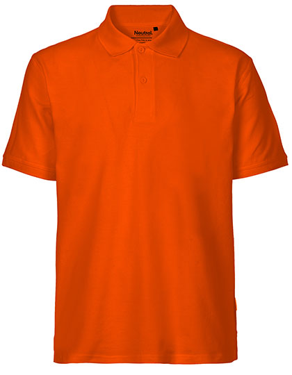 Neutral - Classic Polo - Orange - 100% Biologisch Katoen