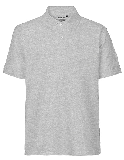 Neutral - Classic Polo - Sport Grey - 100% Biologisch Katoen