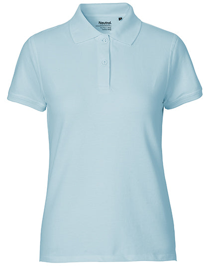 Neutral - Classic Dames Polo - Light Blue - 100% Biologisch Katoen