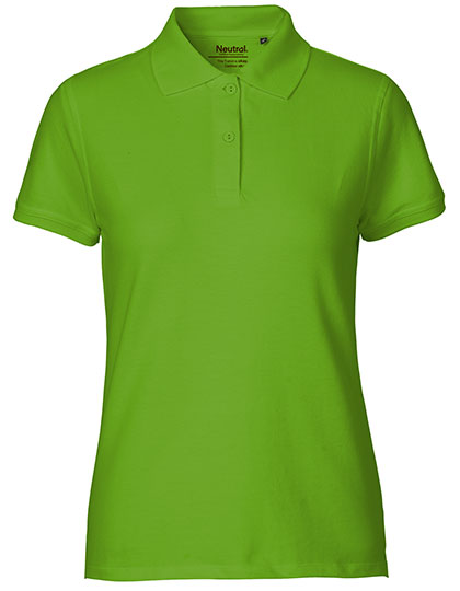 Neutral - Classic Dames Polo - Lime - 100% Biologisch Katoen