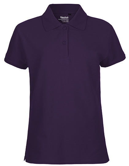 Neutral - Classic Dames Polo - Purple - 100% Biologisch Katoen