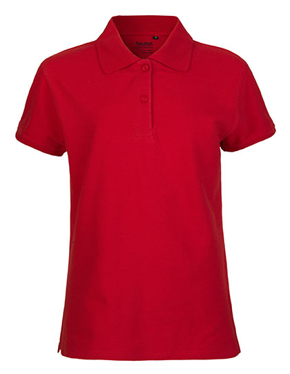 Neutral - Classic Dames Polo - Red - 100% Biologisch Katoen