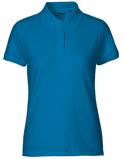 Neutral - Classic Dames Polo - Sapphire - 100% Biologisch Katoen