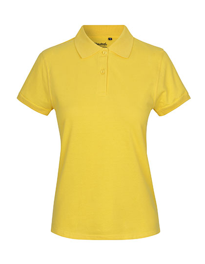 Neutral - Classic Dames Polo - Yellow - 100% Biologisch Katoen