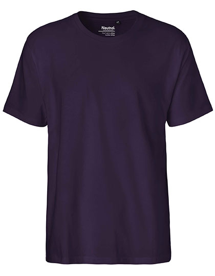 Neutral - Classic  T-Shirt - Purple - 100% Biologisch Katoen