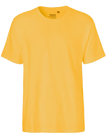 Neutral - Classic  T-Shirt - Yellow - 100% Biologisch Katoen