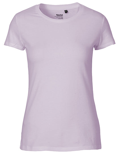 Neutral - Fit Dames T-shirt - Dusty Purple - 100% Biologisch Katoen