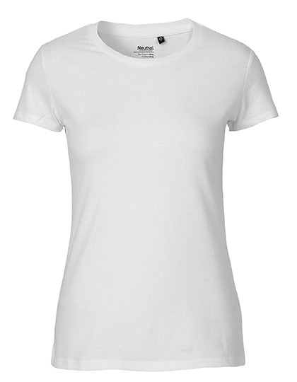 Neutral - Fit Dames T-shirt - White - 100% Biologisch Katoen