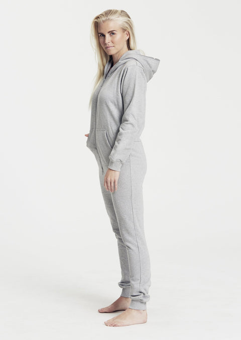Neutral – Jumpsuit Onesie – Sport Grey – 100% biologisch katoen