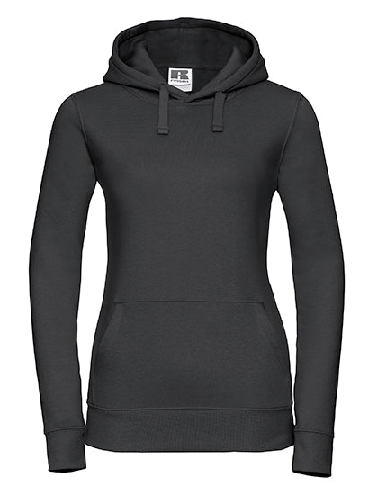 Russell - Authentic Hoodie Dames - Black