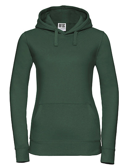 Russell - Authentic Hoodie Dames - Bottle Green