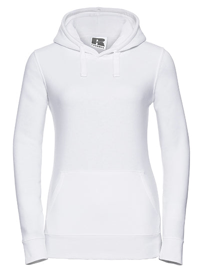 Russell - Authentic Hoodie Dames - White