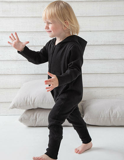 Babybugz – All in Onesie Kinder– Black – Biologisch Katoen