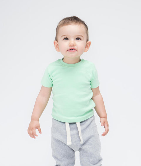 BabyBugz - Baby T-Shirt - Lichtgroen  - 100% Biologisch Katoen