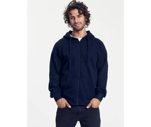 Neutral - Hoodie met Rits - Donkerblauw - 100% Biologisch Katoen