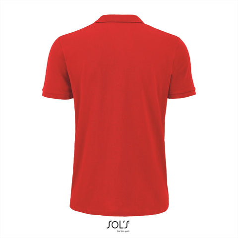 SOL'S - Planet Polo - Rood - 100% Biologisch Katoen