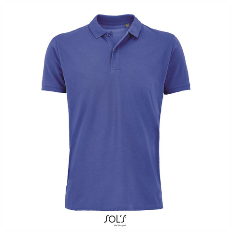 SOL'S - Planet Polo - Blauw - 100% Biologisch Katoen