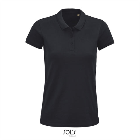 SOL'S - Planet Polo dames - Donkerblauw - 100% Biologisch Katoen