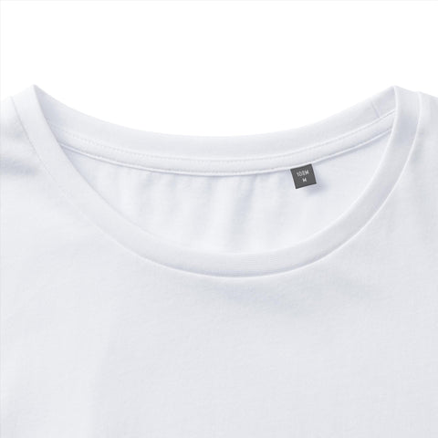 Russell - Pure Organic T-Shirt - Wit - 100% Biologisch Katoen