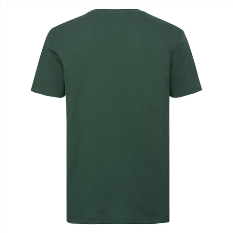 Russell - Pure Organic T-Shirt - Donkergroen - 100% Biologisch Katoen