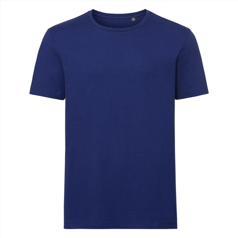 Russell - Pure Organic T-Shirt - Blauw - 100% Biologisch Katoen