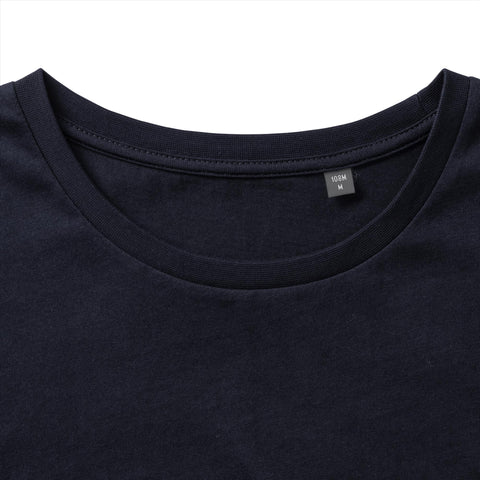 Russell - Pure Organic T-Shirt - Donkerblauw - 100% Biologisch Katoen