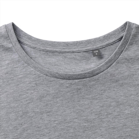 Russell - Pure Organic T-Shirt - Grijs - 100% Biologisch Katoen