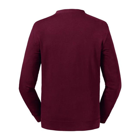 Russell - Reversible Sweater - Bordeaux Rood - 100% Biologisch Katoen