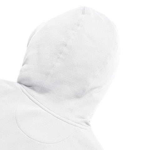 Russell - Organic  Hoge Hals Hoodie - Wit - 100% Biologisch Katoen
