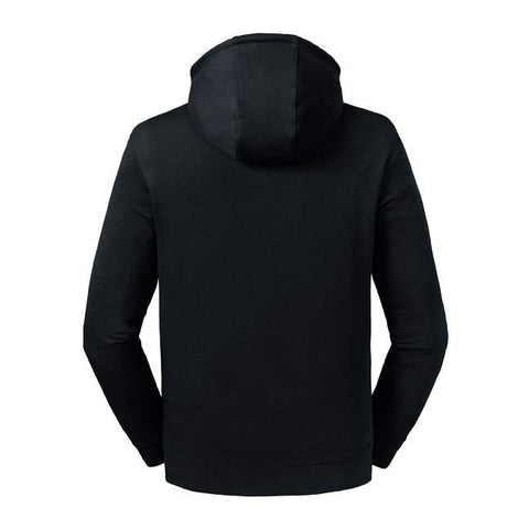 Russell - Organic  Hoge Hals Hoodie - Zwart - 100% Biologisch Katoen