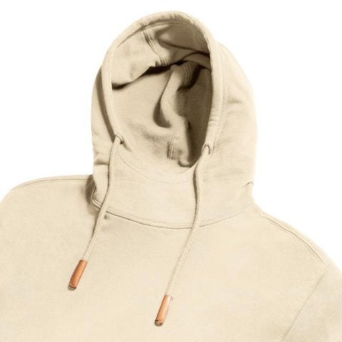 Russell - Organic  Hoge Hals Hoodie - Naturel - 100% Biologisch Katoen