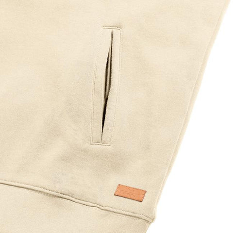Russell - Organic  Hoge Hals Hoodie - Naturel - 100% Biologisch Katoen