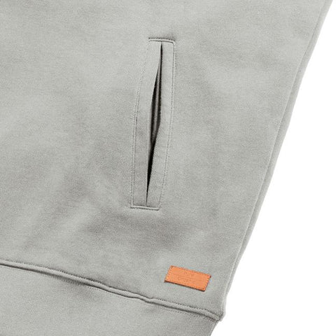 Russell - Organic  Hoge Hals Hoodie - Grijs - 100% Biologisch Katoen