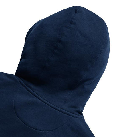Russell - Organic  Hoge Hals Hoodie - Donkerblauw - 100% Biologisch Katoen