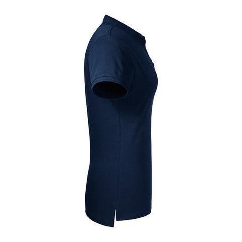 Russell - Pure Organic Polo Dames - Donkerblauw - 100% Biologisch Katoen