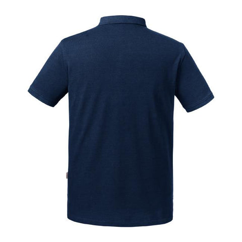 Russell - Pure Organic Polo - Donkerblauw  - 100% Biologisch Katoen