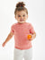 BabyBugz - Baby T-Shirt - Poeder Roze - 100% Biologisch Katoen