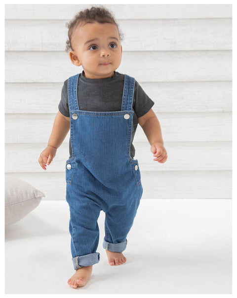 BabyBugz - Baby Tuinpak - Denim - 100% Biologisch Katoen