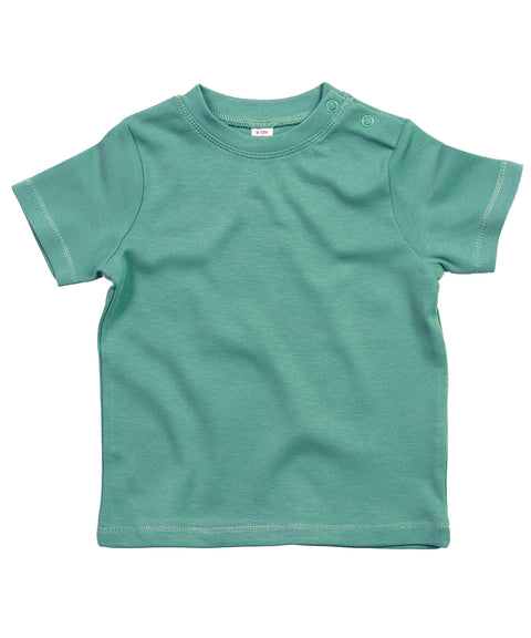 BabyBugz - Baby T-Shirt - Sagegroen - 100% Biologisch Katoen