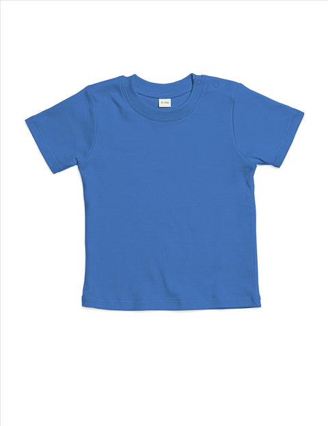 BabyBugz - Baby T-Shirt - Blauw - 100% Biologisch Katoen