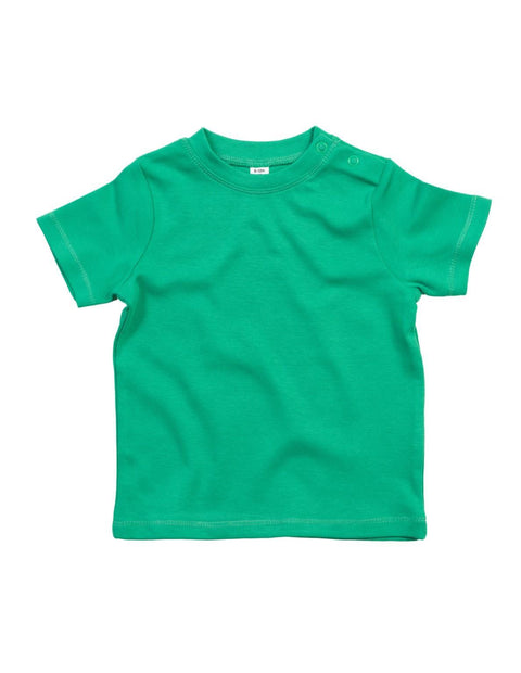 BabyBugz - Baby T-Shirt - Groen - 100% Biologisch Katoen